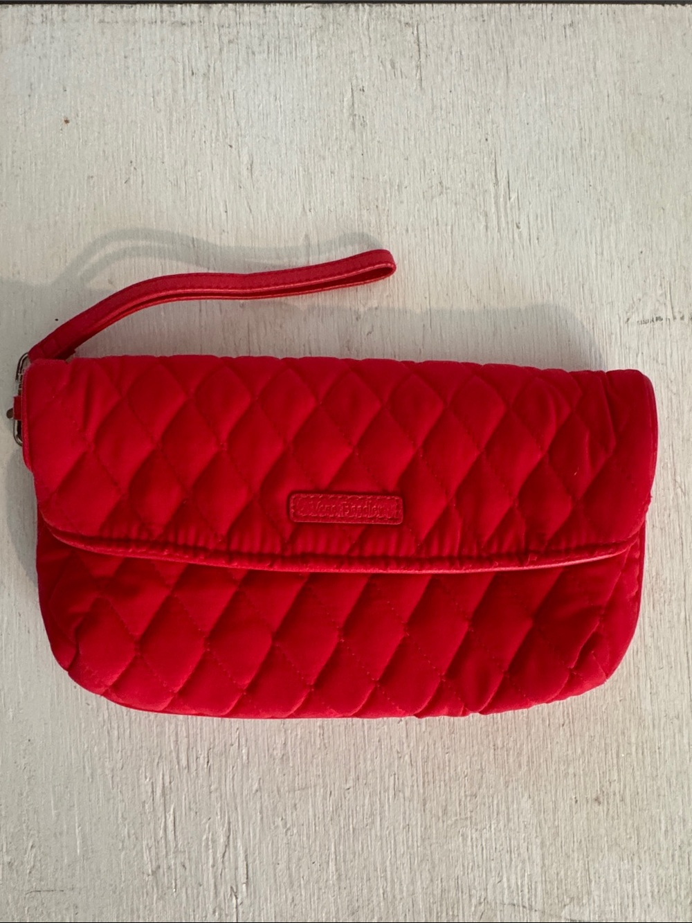 Vera Bradley Quilted Folded Flap Wristlet